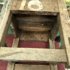 ⭐︎ドリーム2号館⭐︎ ジモティー割引 ヴィンテージ 木製スツールの画像