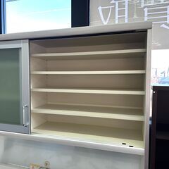 店頭引き渡し 中古 Pamouna パモウナ 食器棚 キッチンボード 幅160cm 収納 家具の画像