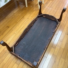 木製　センターテーブルの画像