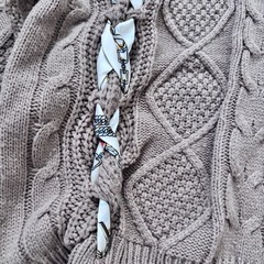 ブラウン  レディース ニットの画像