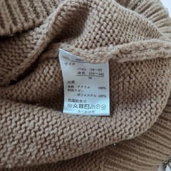 ブラウン  レディース ニットの画像
