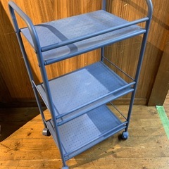 キッチンワゴン　キッチンラック　3段　キャスター付き　キッチン雑貨　収納の画像