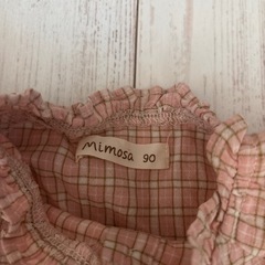 90サイズ　女の子ワンピースの画像