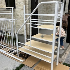 セミダブルロフトベッドの画像