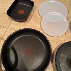 T-fal ティファール フライパン ふたセットの画像