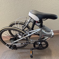 美品　アニマート 折りたたみ自転車の画像