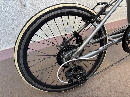 美品　アニマート 折りたたみ自転車