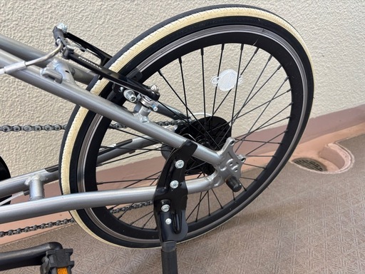 美品　アニマート 折りたたみ自転車