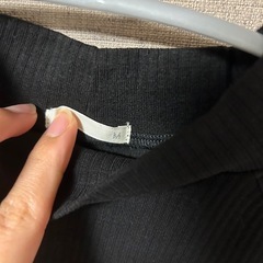 リブカットアウトミニT［半袖］［丈 43.5cm~ 49cm)の画像