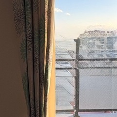 カーテン　レース無しの画像