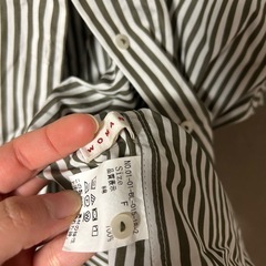 CIAOPANIC グリーンラインシャツの画像