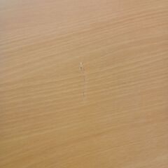 ★ジモティ割あり★  デスク ナチュラル H74×D60×W121 クリーニング済み TK7478の画像