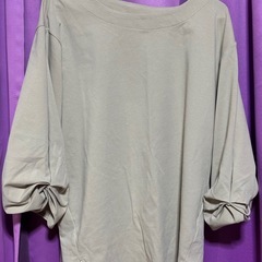 大きめトップス　シャツ　ジレ　カーディガンの画像