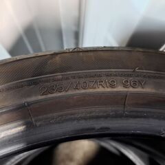 夏タイヤ　ファルケン　アゼニス FK520 235/40/19　4本　2023年製造の画像