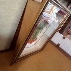 ゴシキエビ 剥製 アンティークの画像