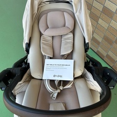 メリオカーボン 2024 双子 2台 セット アカチャンホンポ 黒 ベージュの画像