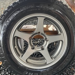ジムニーホイール　4本セット　185/85R16の画像