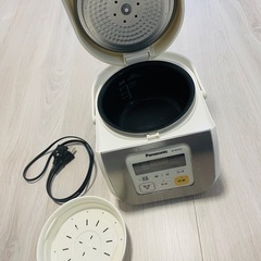 Panasonic 炊飯器　3合炊きの画像