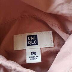 【子供服】アウター　ユニクロ　120㎝　リバーシブルの画像