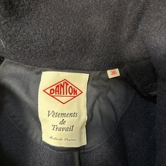 DANTONフード付きコート36サイズの画像