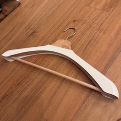 木製ハンガー　まとめ売り　拡張アタッチメントありの画像