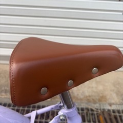 【美品】a.n.design works 16インチ　パープル💜　子供用自転車の画像