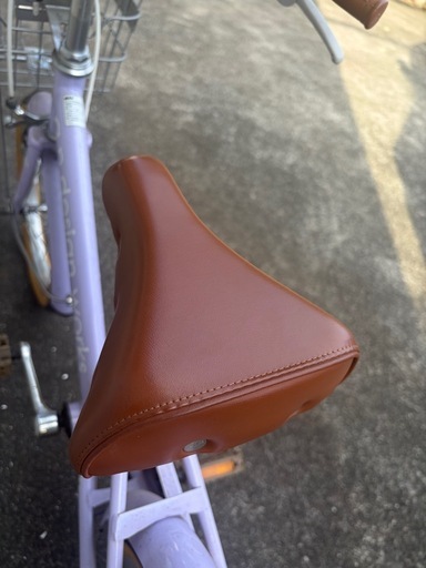 【美品】a.n.design works 16インチ　パープル?　子供用自転車