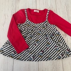 100サイズ　女の子服の画像