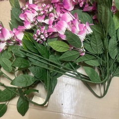 造花 飾り 装飾 藤の花 アジサイ の画像