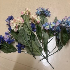 造花 飾り 装飾 藤の花 アジサイ の画像