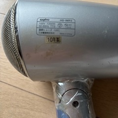 無料　マイナスイオンドライヤー　イオンヴァーナル　SANYO ジャンク　の画像