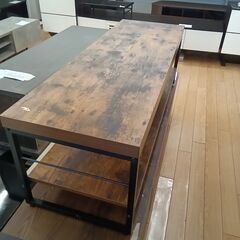 ★ジモティ割あり★  テレビ台 ブラウン H41×D40×W120 クリーニング済み TK7480の画像