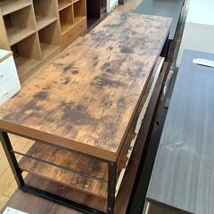 ★ジモティ割あり★  テレビ台 ブラウン H41×D40×W120 クリーニング済み TK7480の画像