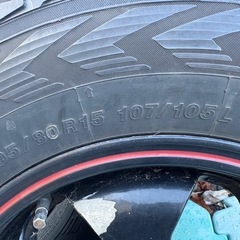 スタッドレス タイヤ アイスガード　G075 195/80r15LT ハイエース　キャラバンの画像