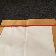 名古屋帯 ゴールドに車輪柄 八寸の画像