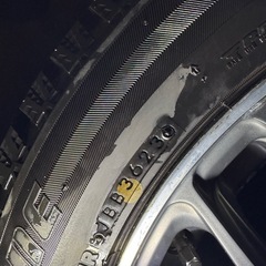 超バリ山！アルミ付きスタッドレス！の画像