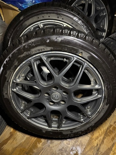 超バリ山！アルミ付きスタッドレス！