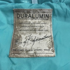 DURALUMIN ダウンジャケット 取り外し可能 ファー付きフードの画像