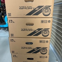 VELVA ヴェルヴァ SPORT2(スポルト2)17インチ【トヨタ純正 平座ナット専用】4本セットの画像
