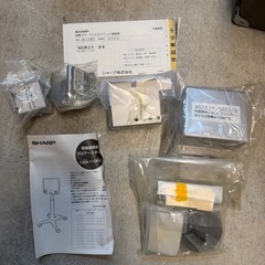 シャープ純正 テレビ フロアースタンド 液晶 地デジ 4K netflix amazon hulu abema u-nextの画像