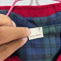 ダッフルコート　100センチの画像