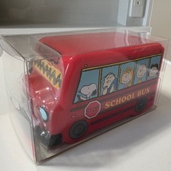 未使用品　バス型ランチボックス　お弁当　スヌーピー の画像