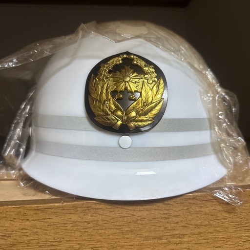 交通指導隊のメット