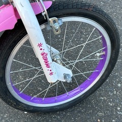 子供用自転車　16インチ　ピンク　RAISEの画像