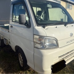 ハイセット軽トラック⭐️4WD⭐️6万km⭐️エアコン付き⭐️スタッドレスタイヤ⭐️の画像