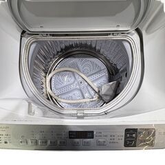 SHARP ES-TX5D-S 電気洗濯乾燥機  2020年 現状 直接引取りの画像