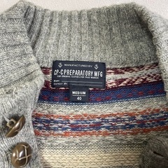 カーディガン　レトロの画像