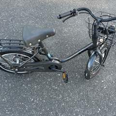 子供用自転車　16インチ　ブラック　黒　ビッケの画像