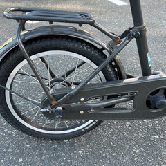 子供用自転車　16インチ　ブラック　黒　ビッケの画像