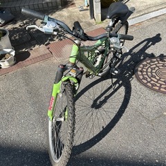 プジョー製マウンテンバイク26インチの画像